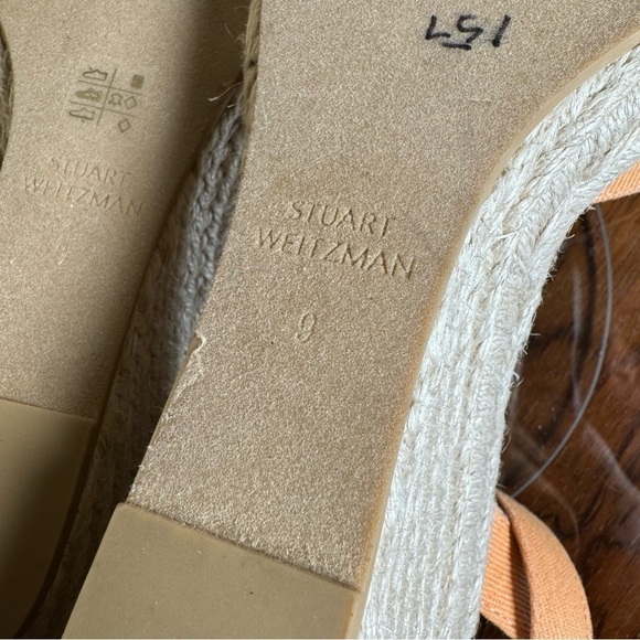 Women's Tan Espadrille Wedge Sandals - Picture 11 of 12